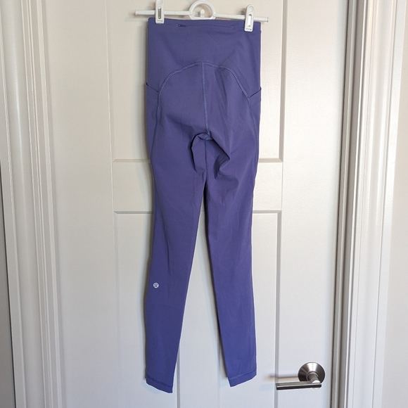 Lululemon Fast And Free Tight II - Stoney Grape sz 0 - Picture 3 of 5